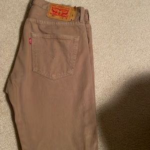 Levi’s 501 brown 32x32 denim pants